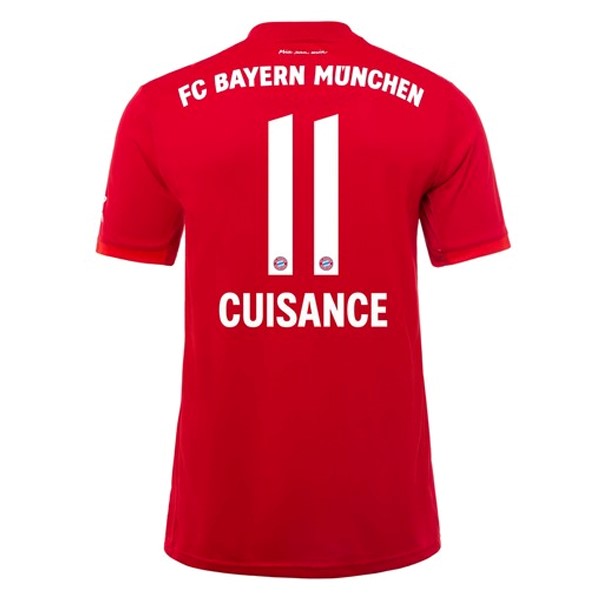 Maillot Football Bayern Munich NO.11 Cuisance Domicile 2019-20 Rouge